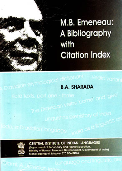 M.B. Emeneau: A Bibliography with Citation Index