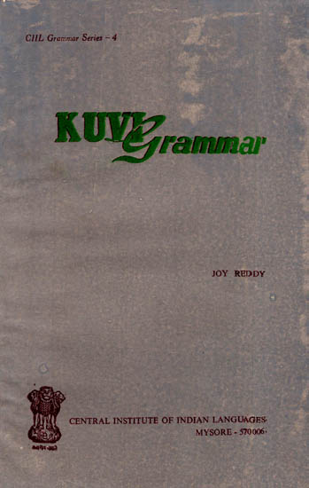 Kuvi Grammar (An Old and Rare Book)