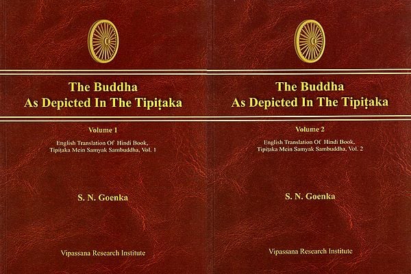 The Buddha As Depicted In the Tipitaka (Set of 2 Volumes)