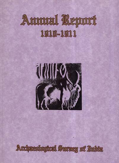 Annual Report of Archaeological Survey of India (1910-1911)