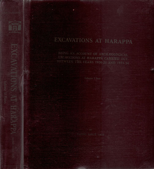 Excavations At Harappa - Set of 2 Volumes (An Old and Rare Book)