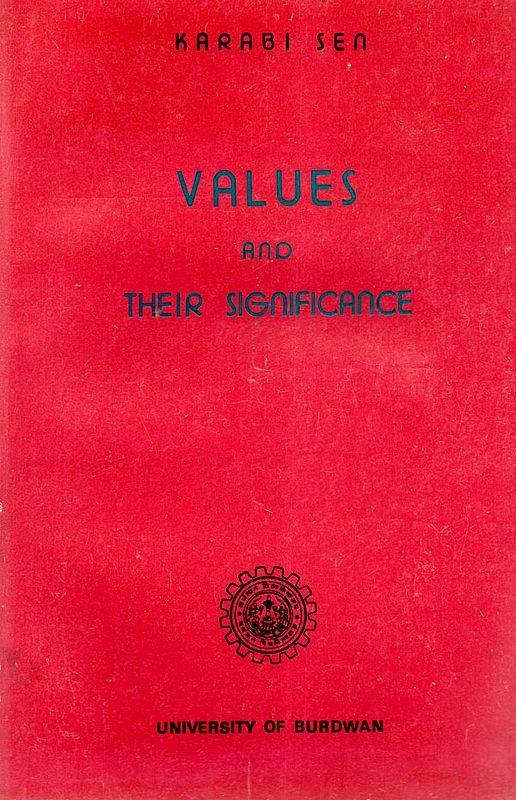 Values and Their Significance (An old and Rare Book)