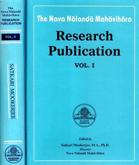 The Nava Nalanda Mahavihara Research Publication (Set of Two Volumes)