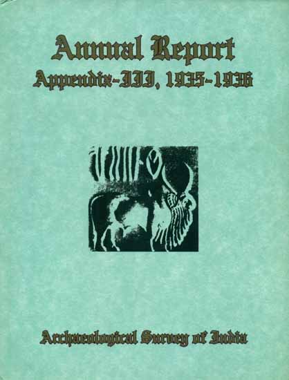 Annual Report Appendix-III, 1935 to 196