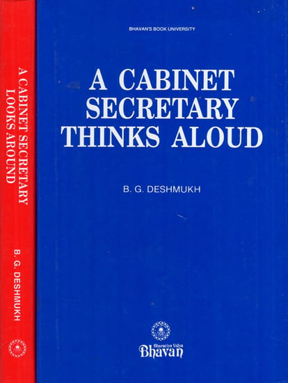 A Cabinet Secretary Thinks and Looks Around- Set of 2 Volumes (An Old and Rare Book)