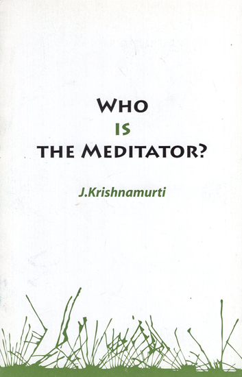 Who is the Meditator?