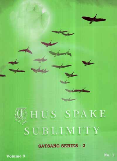 Thus Spake Sublimity- Satsang Series 2 (Vol-IX)
