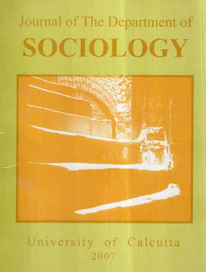 Journal of The Department of Sociology (An Old and Rare Book)