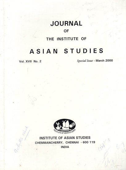 Journal of The Institute of Asian Studies- Vol. XVII, No. 2- Special Issue- March 2000 (An Old Book)