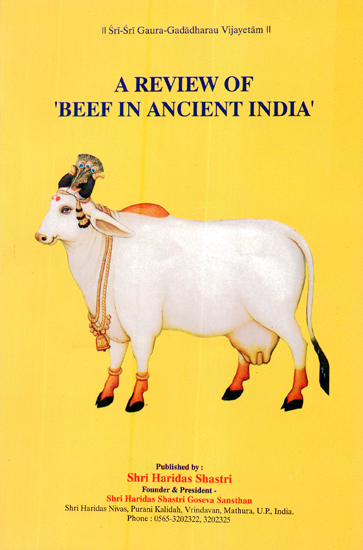 A Review of 'Beef in Ancient India'