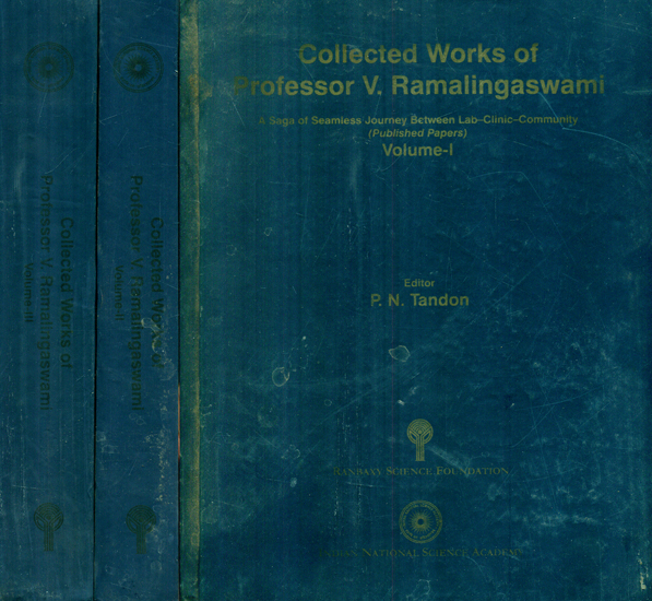Collected Works of Professor V. Ramalingaswami- Set of 3 Volumes (An Old and Rare Book)