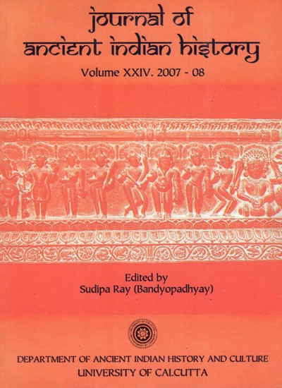 Journal of Ancient indian History Volume XXIV 2007-08