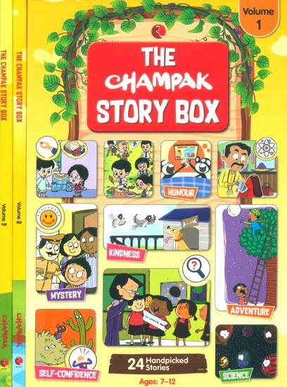 The Champak Story Box- Children Magazine (Set of 3 Volumes)