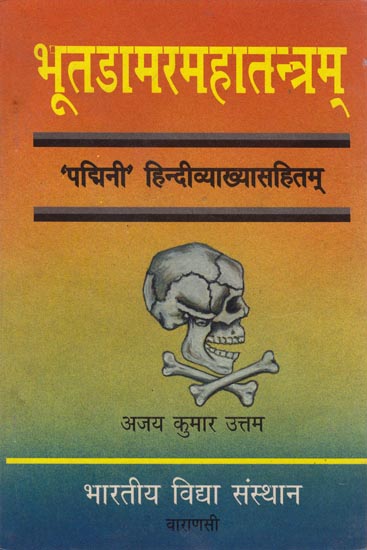 भूतडामरतन्त्रम: Bhoota Damara Tantra (An Old and Rare Book)