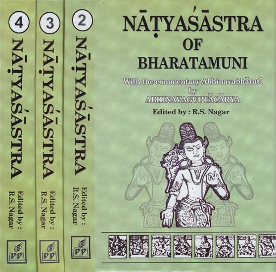 Natyasastra of Bharatamuni- With the Commentary Abhinava Bharati of Abhinava Gupta (Set of 4 Volumes)