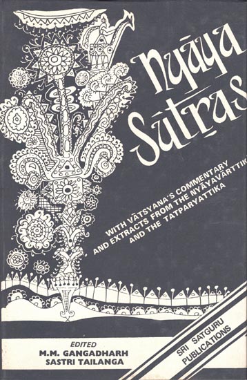 Nyaya Sutras with Vatsyayana's Bhasya (An Old and Rare Book)