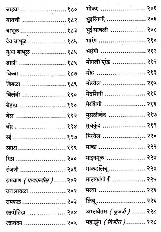 वनस्पती बाड Plant Fence (Marathi) Exotic India Art