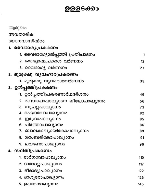 Vasishta Sudha Nectar of Vasishta the Gist of Yoga Vasishta