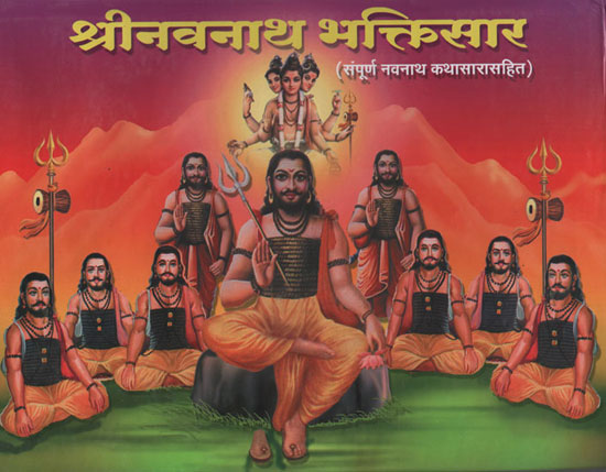श्री नावनाथ भक्तिसार  संपूर्ण नवनाथ कथासारासहित - Shri Navnath Bhaktisar With the Entire Navnath Story (Marathi)