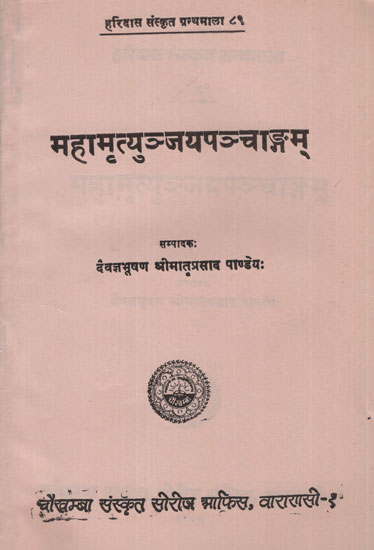 महामृत्युञ्जयपञ्चाङ्गम् - Mahamrtyunjaya Panchanga