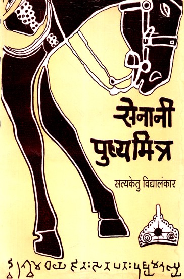 सेनानी पुष्य मित्र - Fighter Pushya Mitra: The Fictional Story of the Decline of the Maurya Empire (An Old Book)