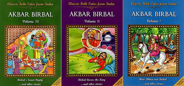 Akbar Birbal- Classic Folk Tales From India (Set of 3 Volumes)