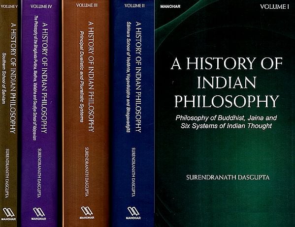A History of Indian Philosophy - (Set of 5 Volumes)