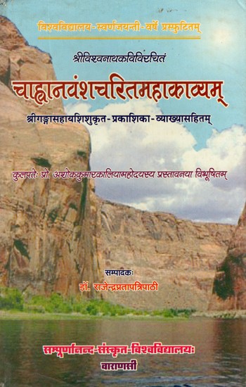 चाह्वानवंशचरितमहाकाव्यम्- Chavhanvansh Charit Mahakavyam of Viswanatha Kavi