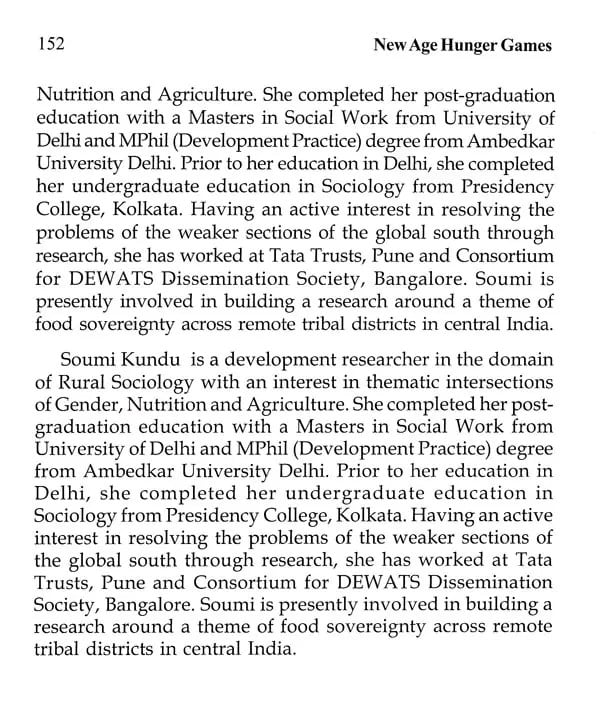 New Age Hunger Games Warring Farmers and the Violence of Sustenance