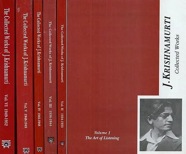 The Collected Works of J. Krishnamurti (Set of 6 volumes)