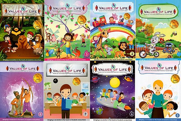 Values of Life- Based on The Knowledge From Holy Scriptures (Set of 8 Volumes)