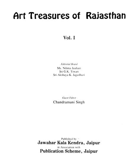 Art Treasures of Rajasthan (Part-1)