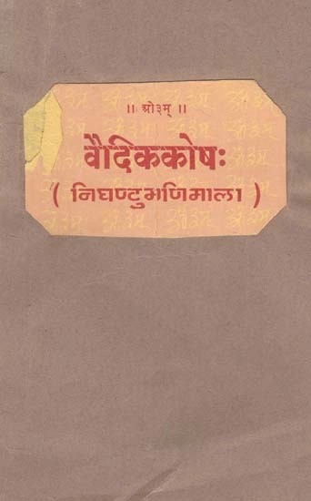 वैदिककोषः (निघण्टुमणिमाला) - Vaidik Kosha: Nighantumanimala (An Old and Rare Book)
