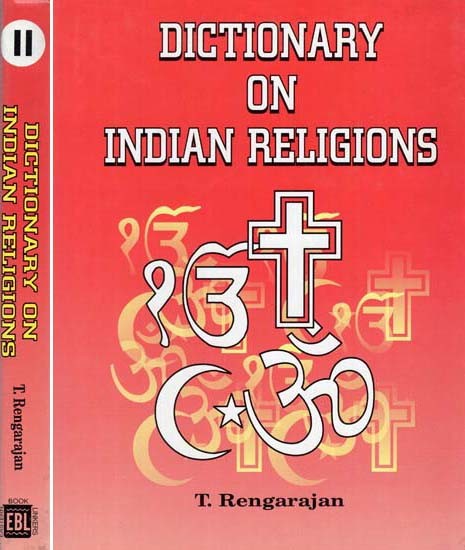 Dictionary On Indian Religions in Set of 2 Volumes (An Old and Rare Book)