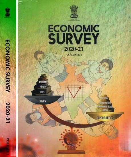 Economic Survey 2020-21 (Set of Two Volumes)