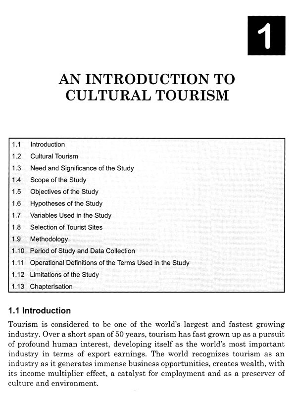 research paper on cultural tourism in india