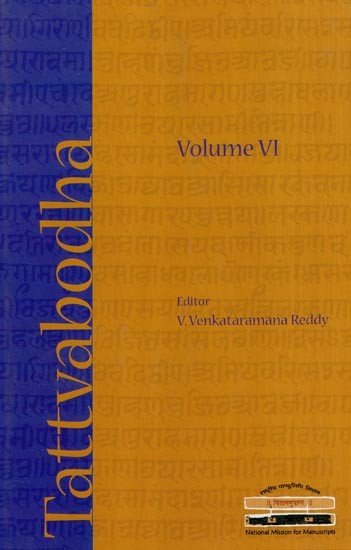 Tattvabodha-  Essays from the Lecture Series of the National Mission for Manuscripts (Vol-VI