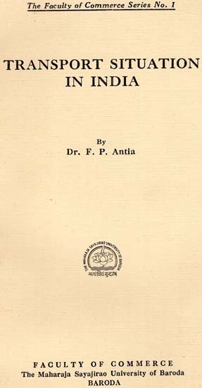 Transport Situation in India (An Old & Rare Book)