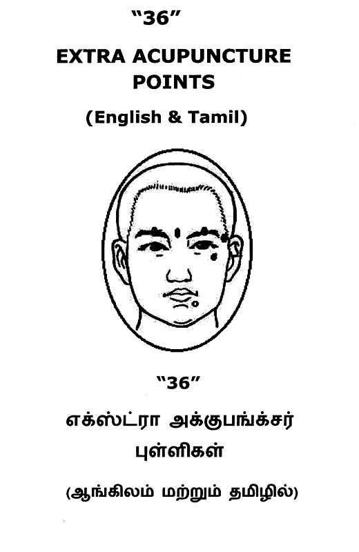 '36' எக்ஸ்ட்ரா அக்குபங்க்சர் புள்ளிகள் '36' Extra Acupuncture Points