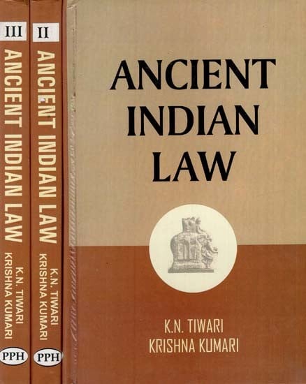 Ancient Indian Law (Set of 3 Volumes)