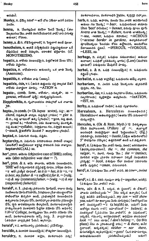 ఆంగ్ల తెలుగు నిఘంటువు- English Telugu Dictionary (Telugu) | Exotic