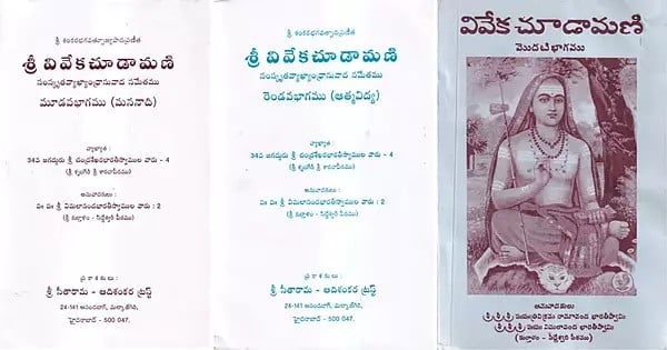 వివేక చూడామణి- Viveka Chudamani: Set of 2 Volumes (Telugu)
