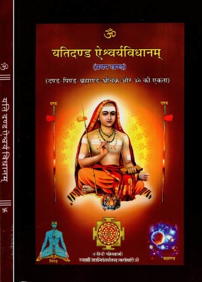 यतिदण्ड ऐश्वर्यविधानम्- Yatidand Aishwarya Vidhanam (Set of 2 Volumes)