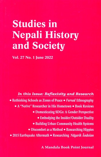 Studies in Nepali History and Society (Vol. 27 No. 1 June 2022)