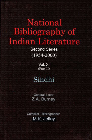 National Bibliography of Indian Literature (1954-2000)(Sindhi)Vol. XI
