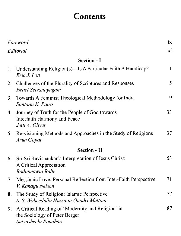 Re-Visioning Methods and Approaches in the Study of Religion- Essays in ...