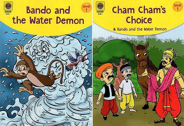 Cham Cham's & Bando and The Water Demon- 2 Part in 1 Book (Comic Book)
