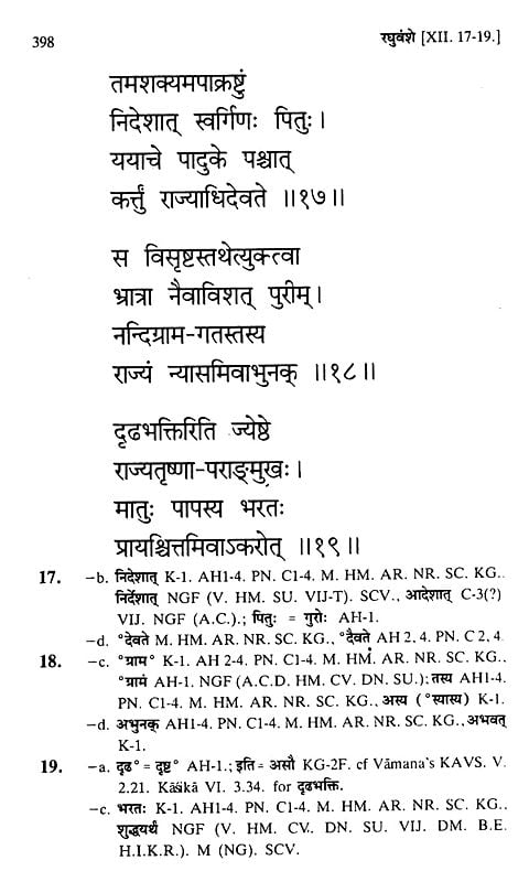 The Raghuvamsa of Kalidasa | Exotic India Art