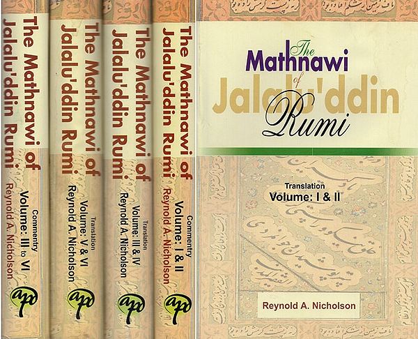 The Mathnawi of Jalalu'ddin Rumi (Set of 5 Books)