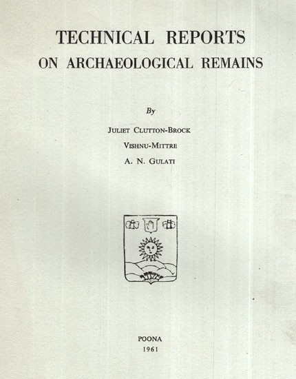Technical Reports On Archaeological Remains (An Old And Rare Book)